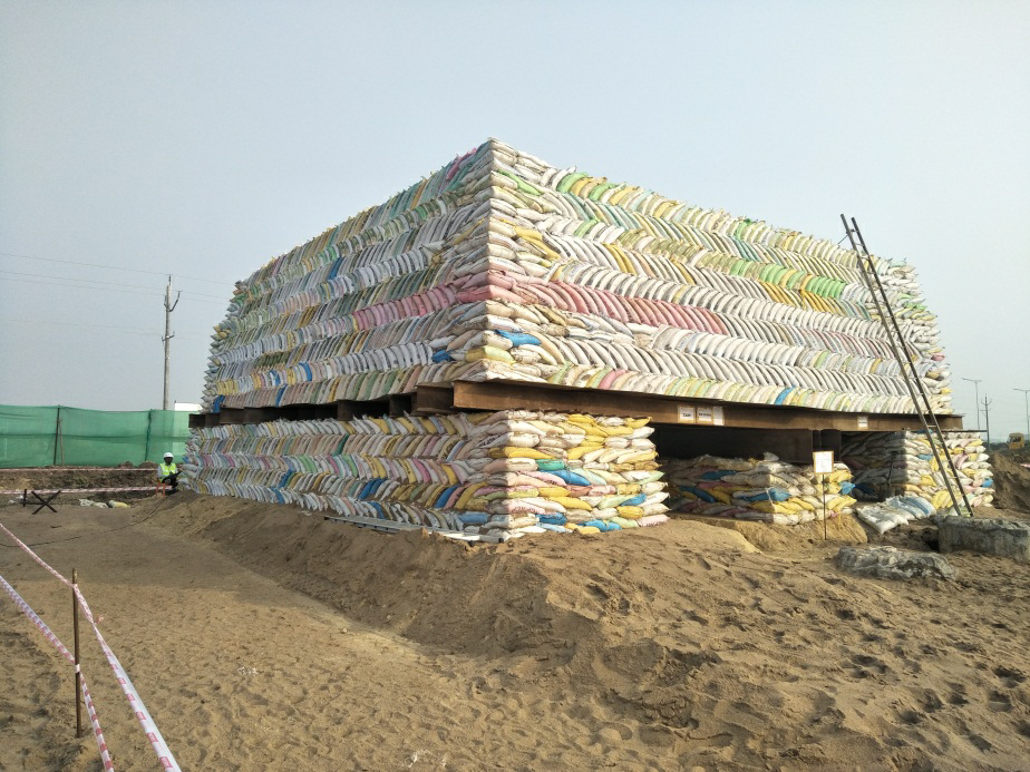 Static Vertical Compression Pile Load Test