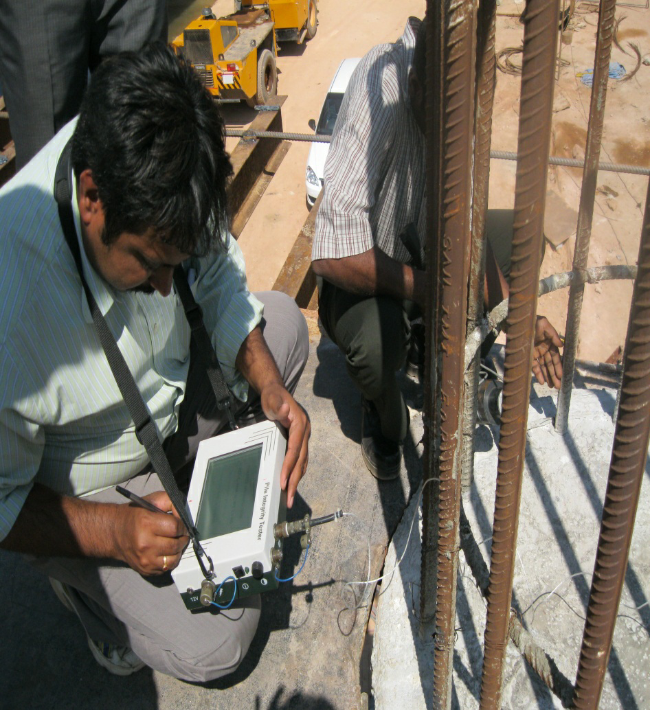 Low-strain Pile Integrity tests